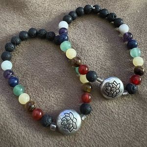 Handmade chakra bracelet
